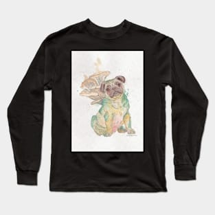 Oyster Pug Long Sleeve T-Shirt